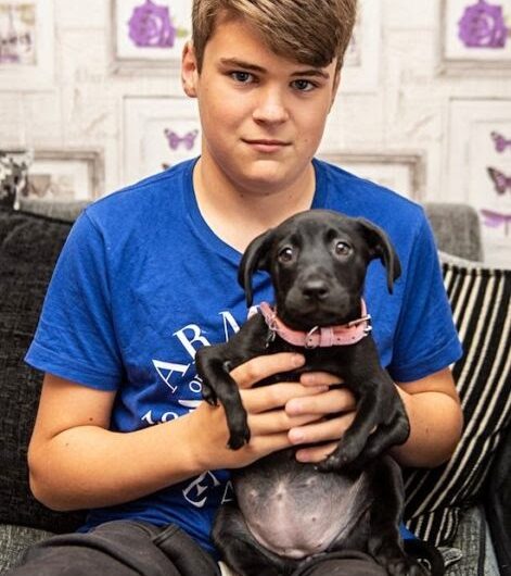 A Heartwarming Tale: Puppy Born With 6 Legs Adopted By Boy With Troubles of His Own