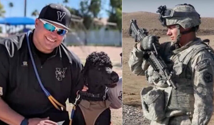 Army veteran says he was fired from his job over his service dog