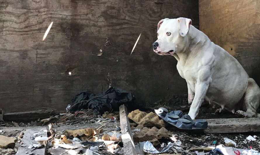 Dog Who Was Chained Up After Her Owner Was Murdered Is Finally Free From Nightmare